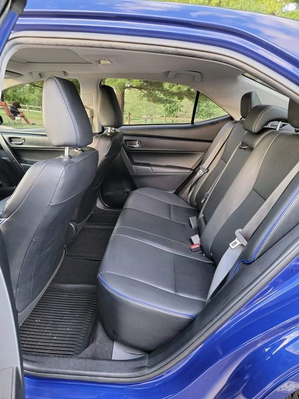 Leg room in compact car