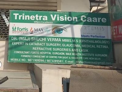 Trinetra Vision Caare by Top and best eye specialist/doctor of GURGAON / NCR Dr (Major) Shuchi Verma