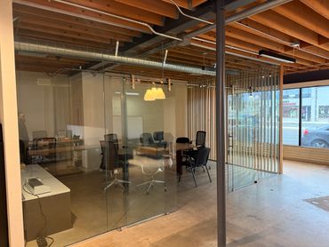 Interior office partitions .