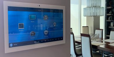 Cotrol4, Automation touchscreen, Smart Home Control, Lighting, 