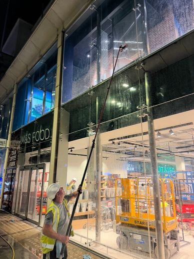 Commercial Window Cleaning Services UK | Professional Window Cleaners | S4S Projects