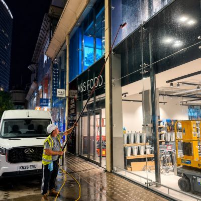 Commercial Window Cleaning Services UK | Professional Window Cleaners | S4S Projects