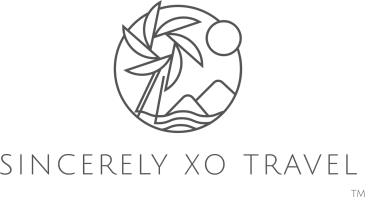 Logo of Sincerely XO Travel.