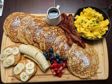 Our Brunch Board, best for families with kids that want to share