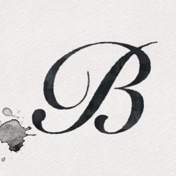 BelleBuilder's watercolor "B" logo.