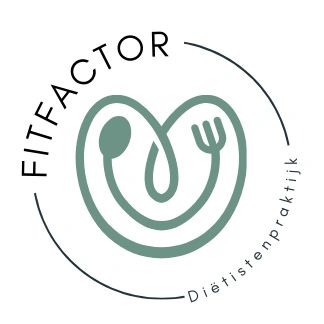 Het logo van Dietistenpraktijk FitFactor in Bunschoten Spakenburg