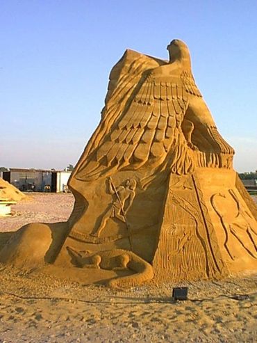 Davids sand sculpting around the world