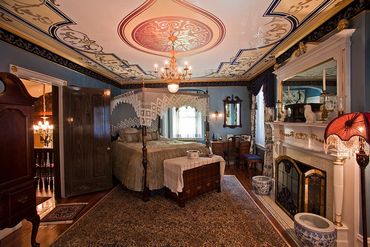 Decorative painting, custom ceiling designs, and faux finishes