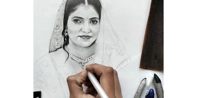 Bride drawing