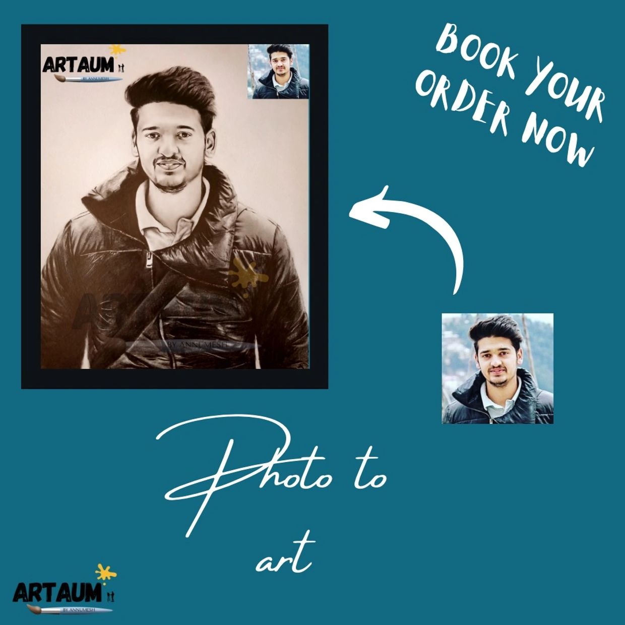 Photo to art website