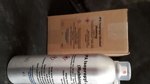 500ml Aerosol of IPA Rubbing Alcohol