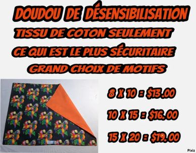 Pour l'aider à ne pas avoir peur quand vous allez faire les griffes