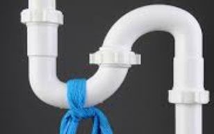 A pipe with emergency water