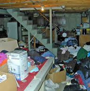 basement cleanout, house cleanout, junk removal, 