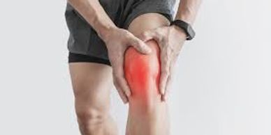 Apply 60 Second Pain Relief all the way around the knee - front and back.
