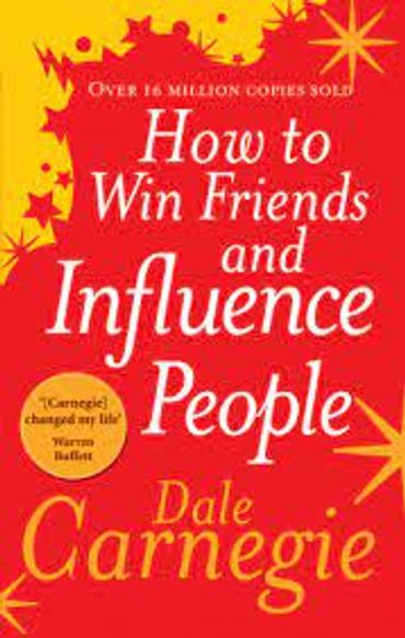 Cover of 'How to Win Friends and Influence People' by Dale Carnegie.