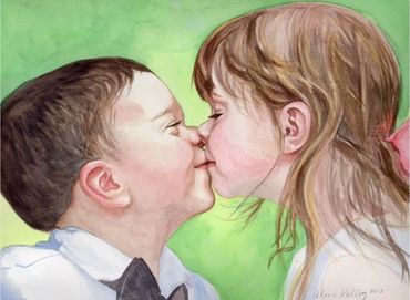 Watercolor paintings