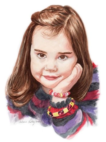 Watercolor paintings