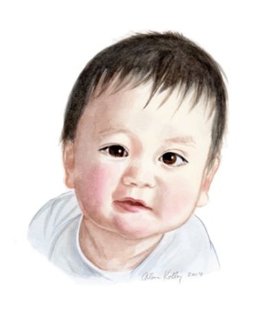 Watercolor paintings