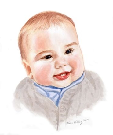 Watercolor paintings