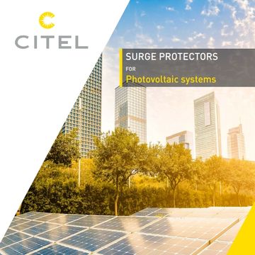Supresores de picos de voltaje Citel en Sistemas Fotovoltáicos

SUPRESORES DE PICOS CITEL
Supresor d