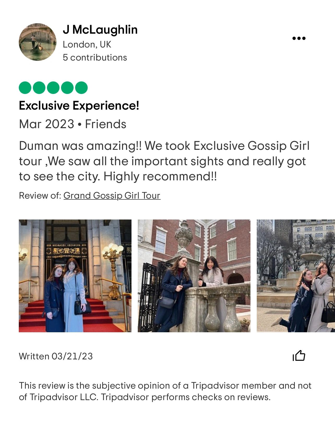 Gossip Girl Tour | Gossip Girl Tour New York | Gossip Girl Sites Tour | Gossip Girl Tour NYC |