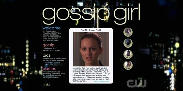 Impact of Gossip Girl on pop culture