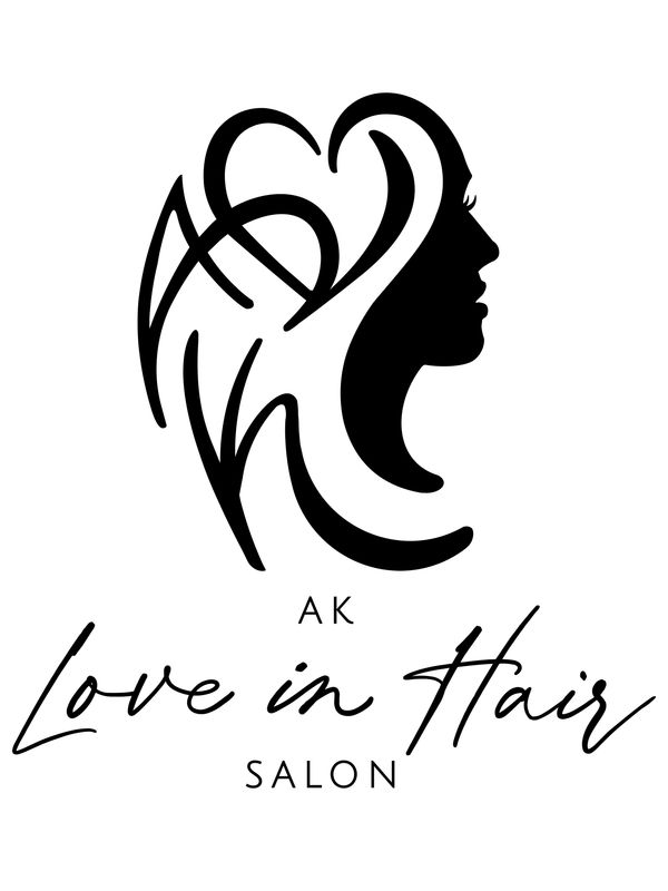 AK LOVE IN HAIR LOGO