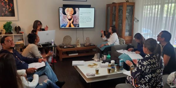 Reiki Practitioner Certification Class Hand Positions Concord