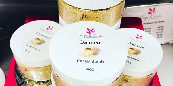 Oatmeal Facial Scrub!