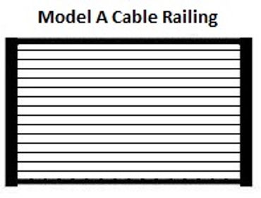Model A Cable Railing