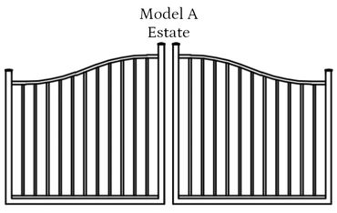 Model A Estate Gate.