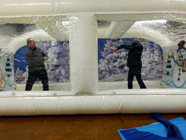 snowbrawl inflatable game