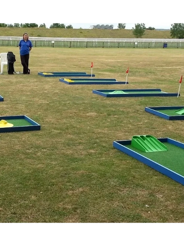 crazy golf hire