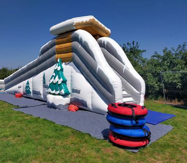 Toboggan slide