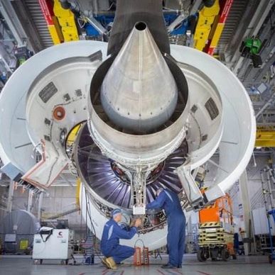 The products we manufacture can be used in aerospace parts, such as aircraft engines.