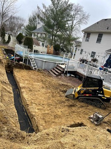 Retaining wall IN PROGESS