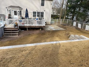 Retaining wall AFTER