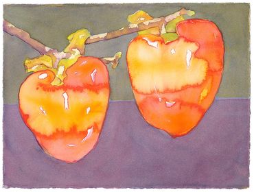 Persimmon Quartet
Watercolor