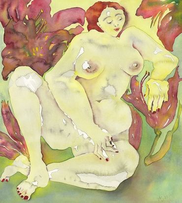 Lily Nude
Watercolor