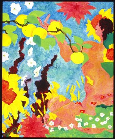 Eve In Her Garden II
Oil on Canvas