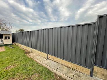 Colorbond Fence