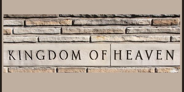 Artistic display of 'KINGDOM OF HEAVEN'.