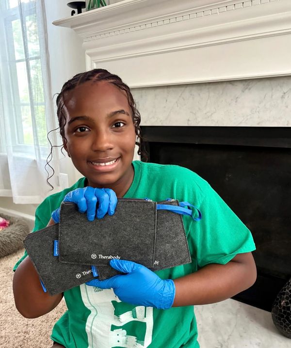 Sanitary Kits to provide dignity, respect, and happiness one kit at a time.