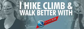 Hike longer and experience the benefit of enhanced endurance with  XPandAir®  breathing strips!