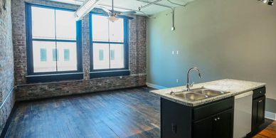 Studio apartment at the 2nd Stree Lofts