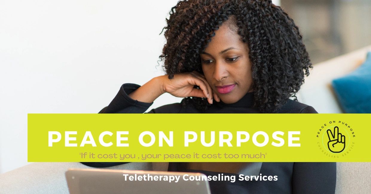 telehealth therapy, black women seeking therapy