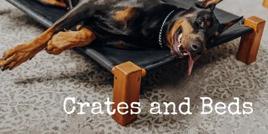 Crates and beds