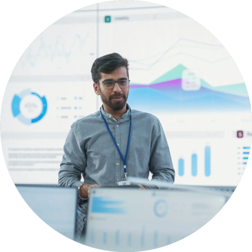 Delivering data driven presentation on facilities management