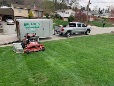 Lawn care on Luzerne Drive, Monroeville, PA 15146